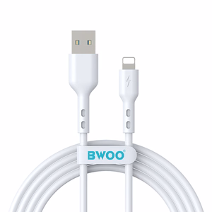 BWOO кабель USB - Lightning 2m 3A белый