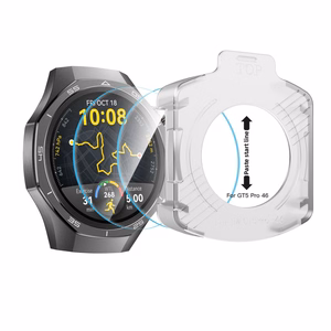 Tech-Protect Easy Set+ 2-pack karastatud klaas jaoks Huawei Watch GT 5 Pro 46 mm - läbipaistev