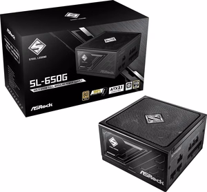 ASRock STEEL LEGEND 650W 80 Plus Gold toiteplokk (90-UXS065-GFEAAA)