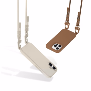 Tech-Protect MagNecklace MagSafe Ümbris with Lanyard jaoks iPhone 16 - Beige