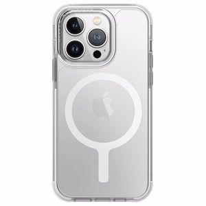 Uniq Combat Magclick Charging ümbris jaoks iPhone 15 Pro Max - valge