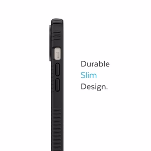 Speck Presidio2 Grip MagSafe ümbris seadmele iPhone 14 Plus, libisemiskindla haardega, Black / Black / White värvikombinatsioon