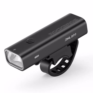 Rockbros 24710012001 eesmine jalgrattatuli 800 lm + USB-C - USB-A kaabel - must
