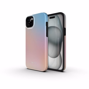 Ümbris jaoks iPhone 16 PRO MAX Forcell F-Protect Mirage compatible with Magsafe Military Drop-Test pinky sinine