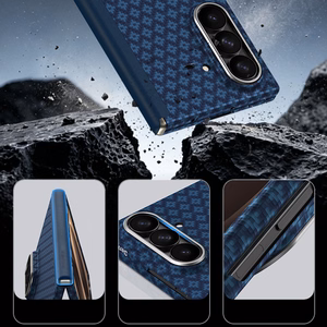 Benks Magnetic Armor Grid Air Grand Combo ümbris (C.K.FL.SA.BE.0051) Samsung Galaxy Z Fold 8 Ultra mudelile, sinine