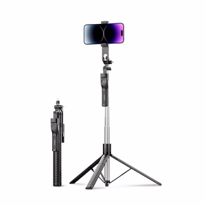 Selfipulk Orico SPM190 1/4 tolli statiiv telefoni kaamerale 360 kraadi pööramisega Bluetooth 5.2 - must