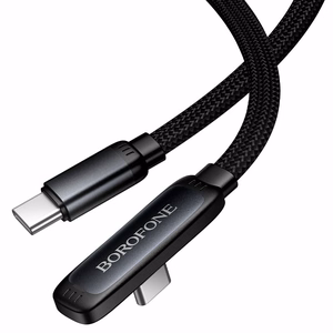 Must Borofone BX126 Skillful USB-C–USB-C kaabel, PD 60 W, 1 m