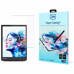 PocketBook InkPad Color 3 7.8 – 3mk Paper Feeling (kuni 8.3") tahvelarvuti ekraanikaitse