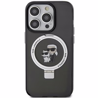 Karl Lagerfeld KLHMP13LHMRSKCK iPhone 13 Pro 6.1" must/must hardcase Ring Stand Karl&Choupette MagSafe