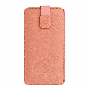WONDER Deko Чехол-кошелёк (Размер L) для Iphone 13 Mini/12 Mini/SE 2020/2022/7/8 персиковый