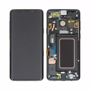 LCD ekraan ühilduv Samsung G965 S9 Plus raamiga / Midnight Black / HQ