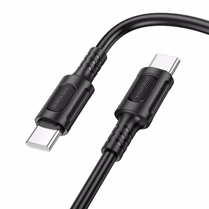 Borofone Cable BX111 Feliz - Type C to Type C - 60W 3A 1 metre black