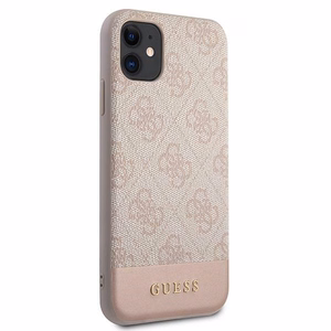 Guess 4G Stripe Collection Ümbris jaoks iPhone 11 / Xr 6.1" - roosa
