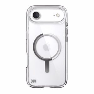 Speck Presidio Perfect-Clear MagSafe ümbris seadmele iPhone Air, Clear / Silver värvitoonis