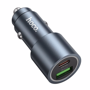 Автомобильное зарядное устройство Hoco USB A + USB C PD QC3.0 48W Z60 черный