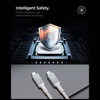 Spigen EB24012CC USB-C Kaabel 240W 120cm - valge