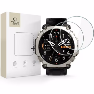 Tech-Protect Glass Fit+ 2 tk karastatud klaas Amazfit T-Rex Ultra 2 jaoks