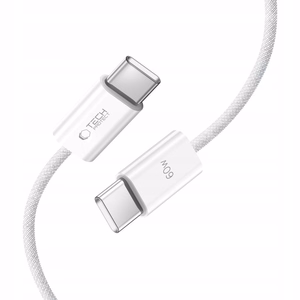 Tech-Protect UltraBoost Classic USB-C / USB-C PD kaabel 60W 3A 1m - valge