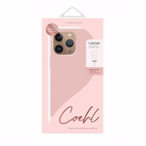 Uniq ümbris Coehl Creme iPhone 16 Pro Max 6.9" Magnetic Charging roosa/ballet roosa