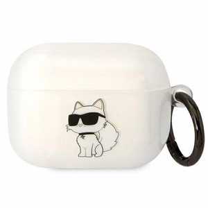 Karl Lagerfeld KLAPHNCHTCT чехол Airpods Pro прозрачный Ikonik Choupette