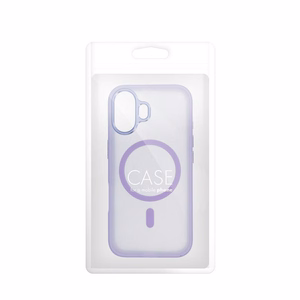 Case for iPhone 17 Flexline Mag Cover compatible with MagSafe purple