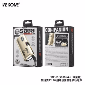 Akupank WK Design „WP-19“ titaan 5000mAh (22.5W)