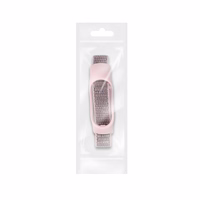 Nylon strap jaoks XIAOMI Mi Band 5 / 6 / 7 roosa (07)