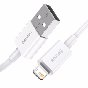 Baseus Superior Series Cable USB to Lightning, 2.4A, 1m (valge)