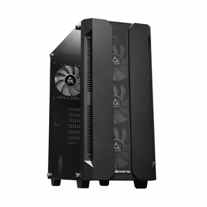 Корпус CHIEFTEC HUNTER MidiTower ATX MiniITX чёрный GS-01B-OP