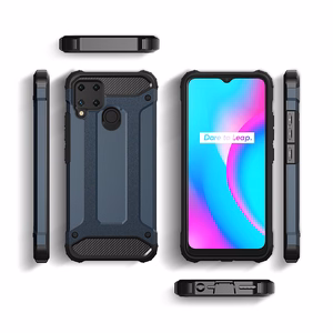 Чехол Hybrid Armor для Realme 10 5G / Realme 9i 5G бронированный гибридный чёрный