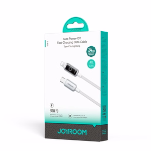USB-kaabel Joyroom S-A55 USB-C Lightning 30W 1.2m valge