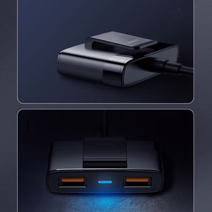 Car laadija Joyroom JR-CL03 5-Port USB (must)