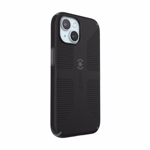 Speck Candyshell Grip MagSafe - iPhone 17e / 16e / 15 / 14 / 13 ümbris (must / Slate hall)