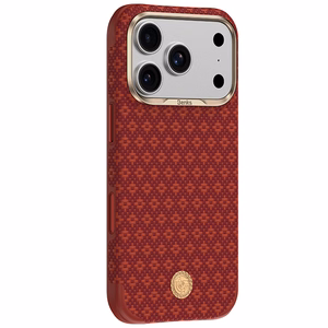 Benks ArmorGrid Edge X9 Air Navigator Kevlar-ümbris (C.K.FL.AP.RD.X069) iPhone 18 Pro/17 Pro telefonile, punane (Sawy Red)
