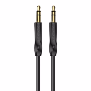 Borofone Kaabel AUX BL16 - jack 3,5mm to jack 3,5mm - 1 metr must