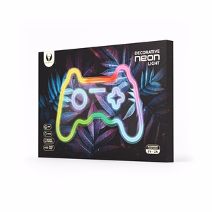 Neon LED RGB GAMEPAD FLRNE04 + RC Forever Light