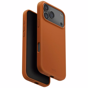 Uniq Lino Ümbris jaoks iPhone 17 Pro Max Magclick Charging - Oranž