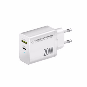 Esperanza EZC105W võrgulaadija 20W valge