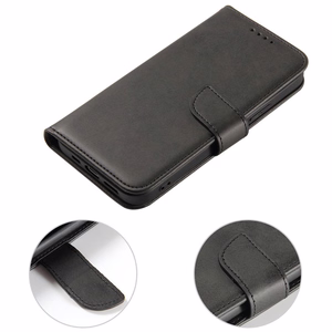 Magnet Ümbris with flap and wallet jaoks Tecno Spark 10 Pro - must