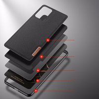 Dux Ducis Fino ümbris, nailon materjalist Samsung Galaxy A73 must