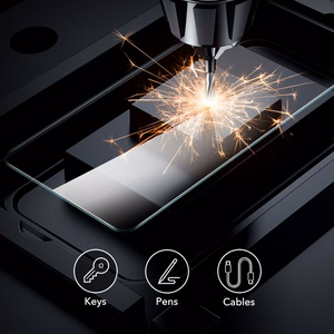 ESR Karastatud klaas 2-pack jaoks Samsung Galaxy S25 Ultra - läbipaistev