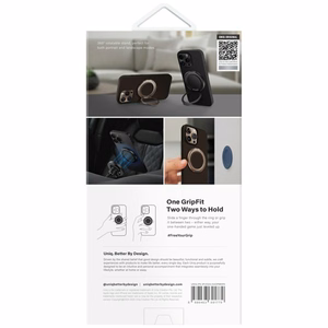 Uniq Keva Air Magclick Charging GripFit Ümbris jaoks iPhone 16 Pro - Brown