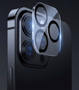 Karastatud klaas HARD SILK PRINT jaoks camera (LENS) jaoks Iphone 13/13 Mini (island)