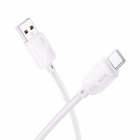 Kaabel USB A to USB C Hoco 3A 1 m X113 valge