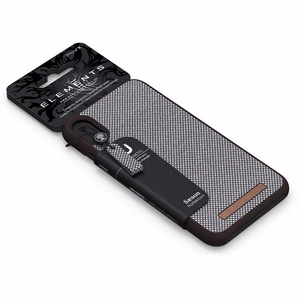 Nordic Elements Saeson Idun Pattern 1 ümbris seadmele iPhone XR, tumepruun