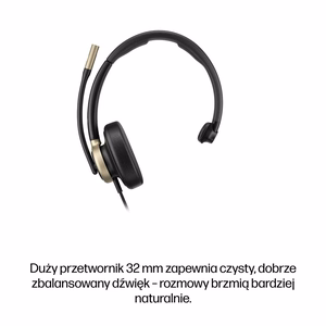 HP Poly Mission 815 USB juhtmega peakomplekt