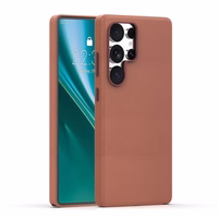 Etteri Elegant Mag ümbris for Samsung Galaxy S25 Ultra pruun