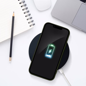 Ümbris jaoks iPhone 15 PRO Card Ümbris zielony