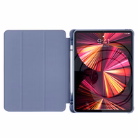 Stand Tablet Case Smart Cover ümbris iPad mini 2021 jaoks koos statiivifunktsiooniga sinine