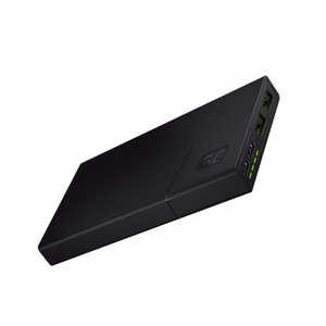 Green Cell PBGC02S välisaku liitiumpolümeer (LiPo) 10000 mAh must